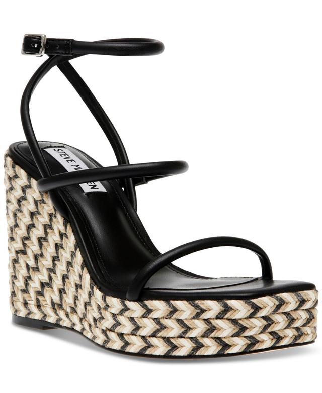 Steve Madden Womens Unify Platform Wedge Sandals Product Image