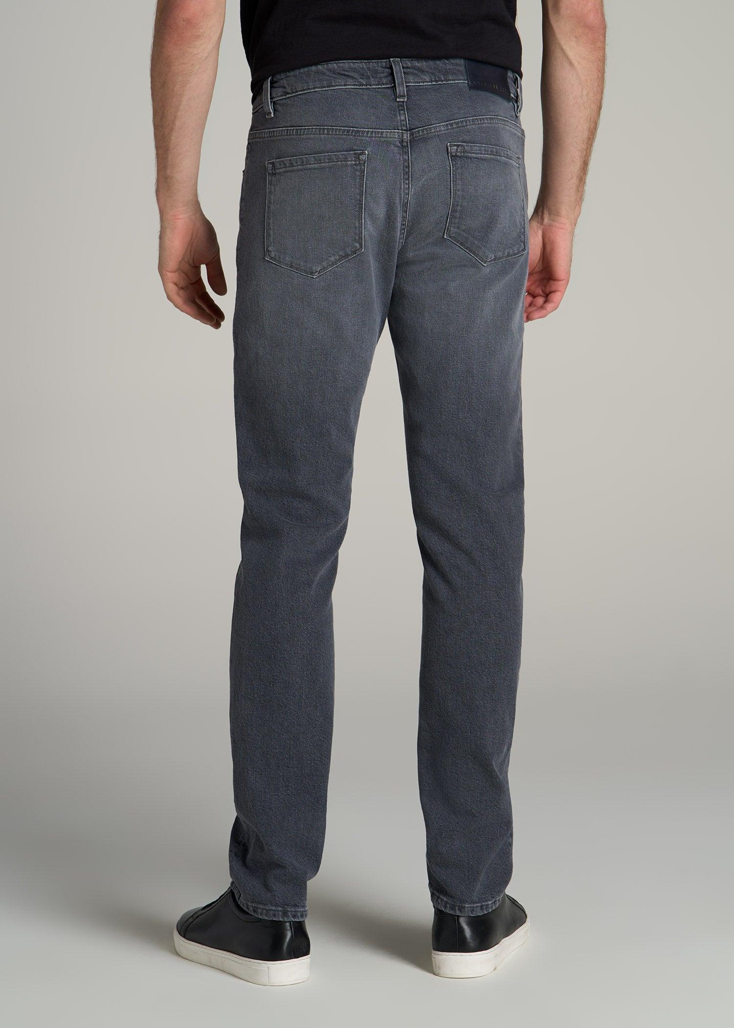 Americana Collection Carman Tapered Fit Jeans For Tall Men in Wolf Grey Product Image