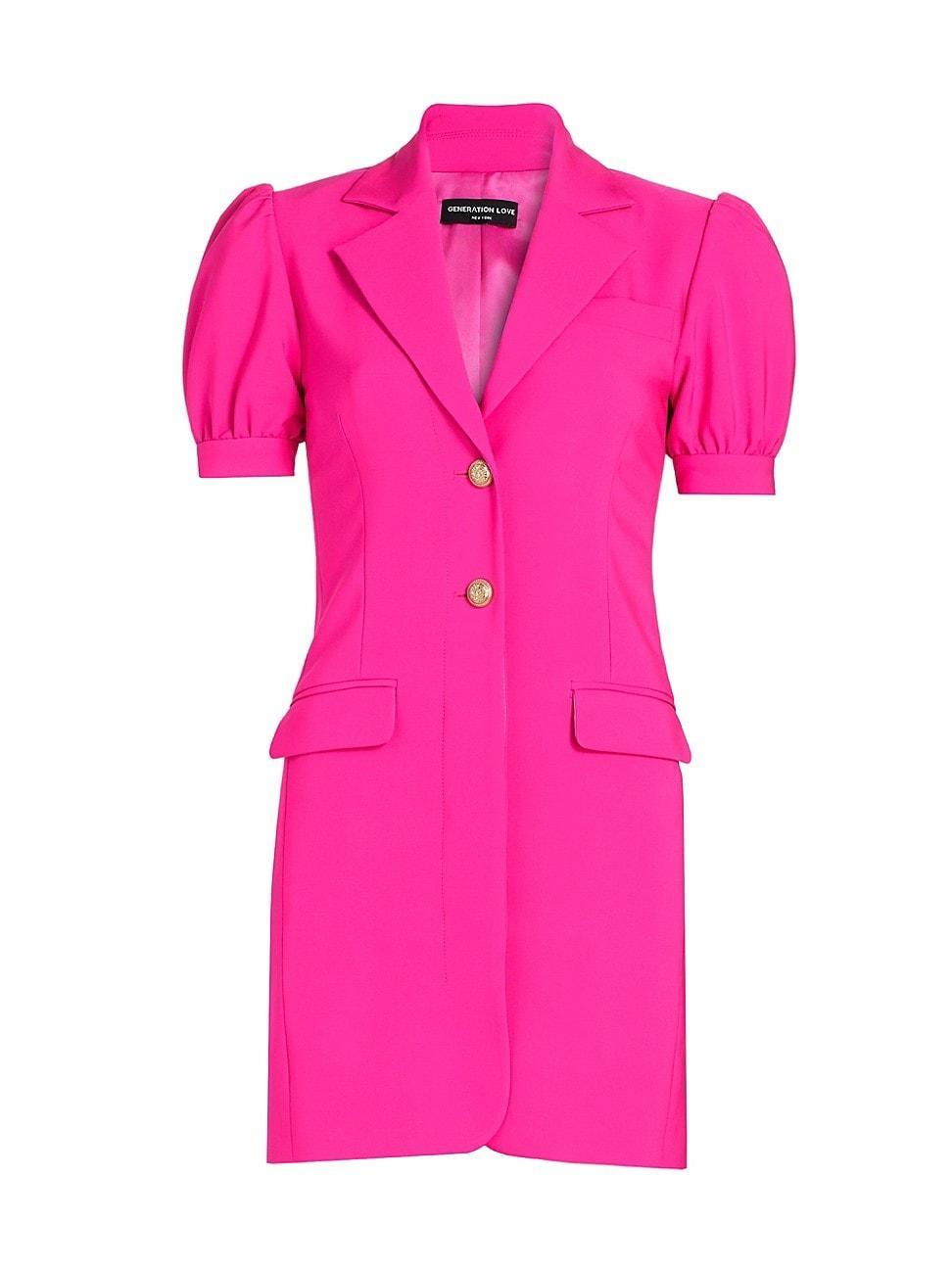 Womens Neira Crepe Blazer Minidress Product Image