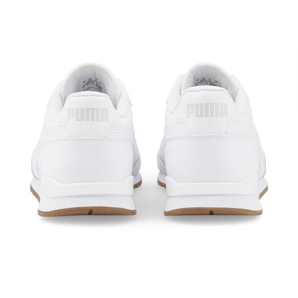 PUMA ST Runner v3 L Men's Sneakers in White/Gum Product Image