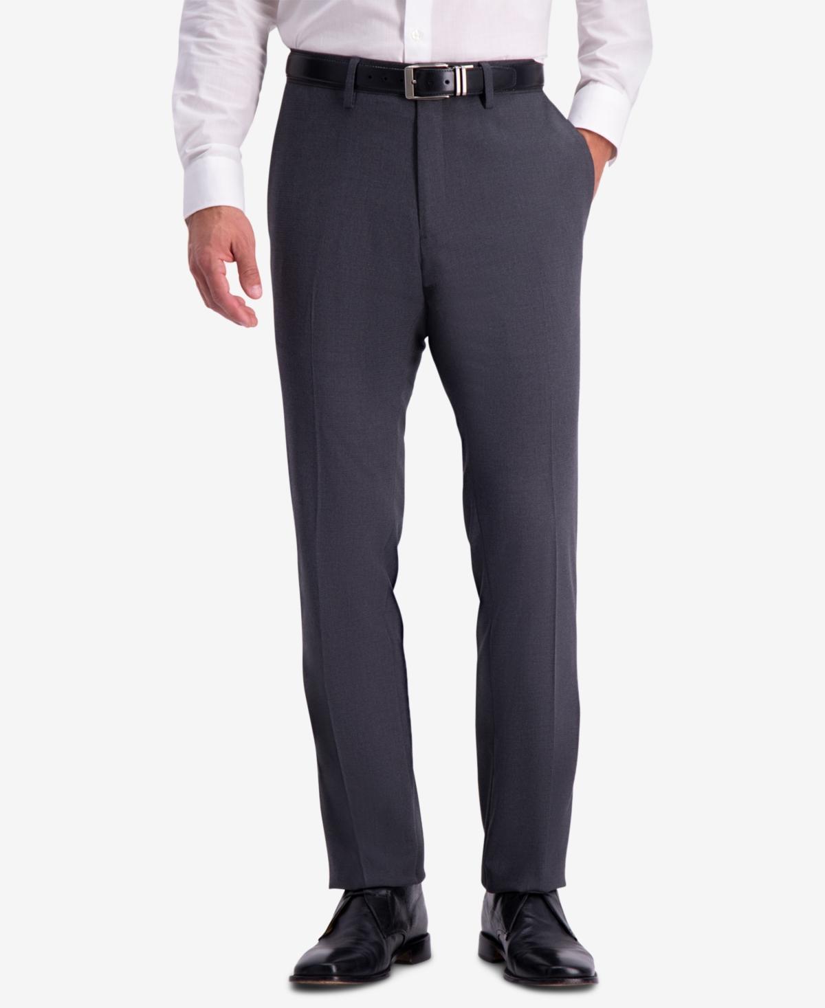 Kenneth Cole Reaction Mens Slim-Fit Shadow Check Dress Pants Product Image