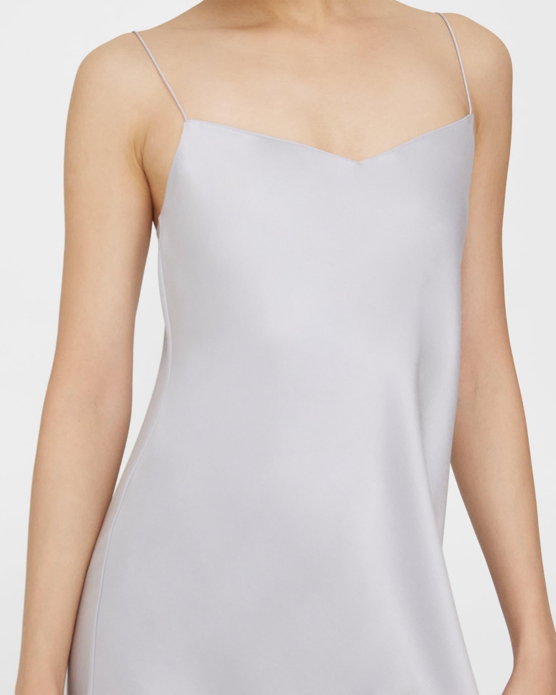 Midi Slip Dress in Satin Product Image