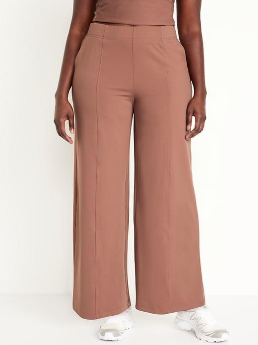 High-Waisted PowerSoft Trouser Pants Product Image