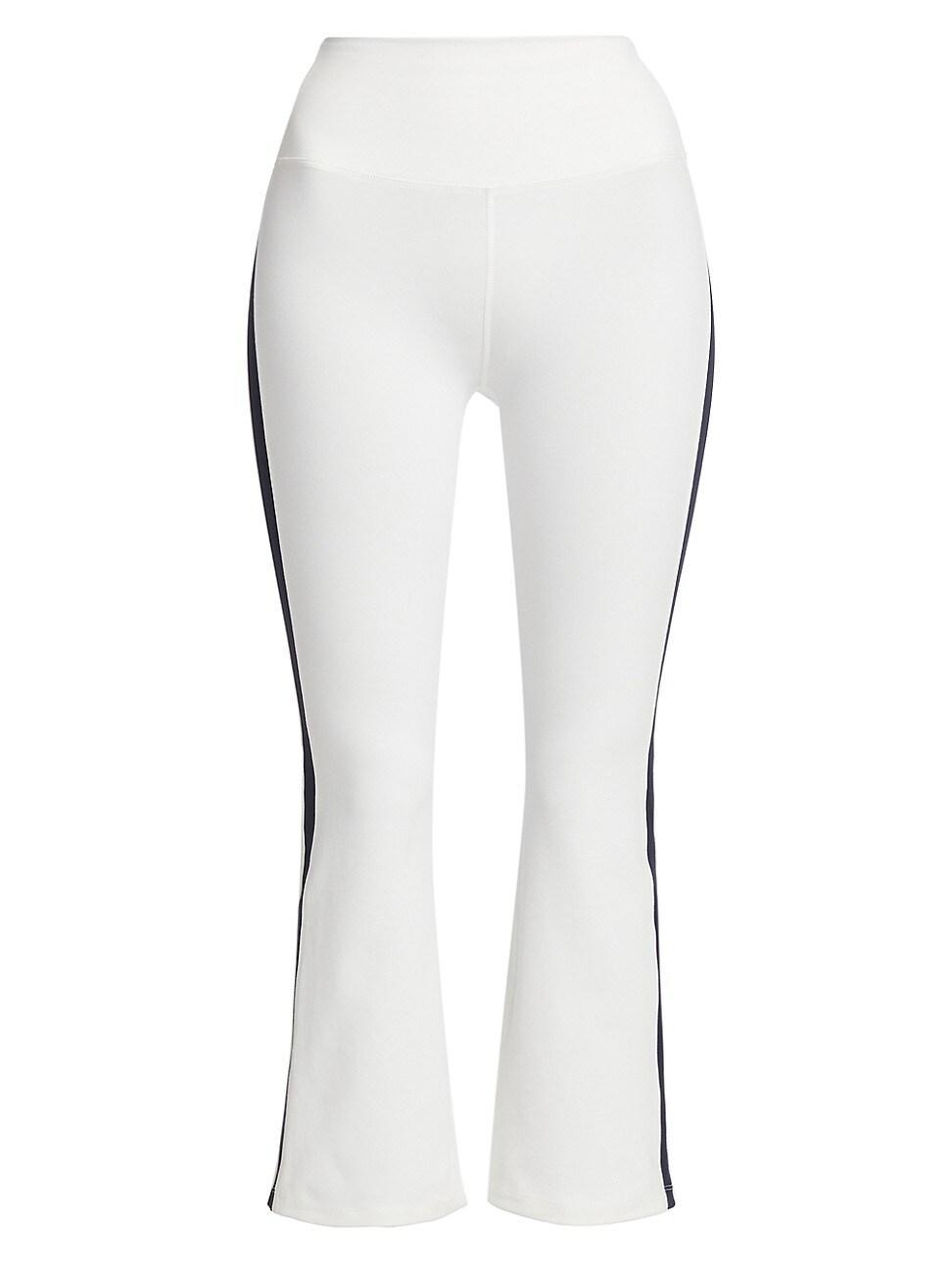 Womens Raquel Flared Ankle-Crop Pants Product Image