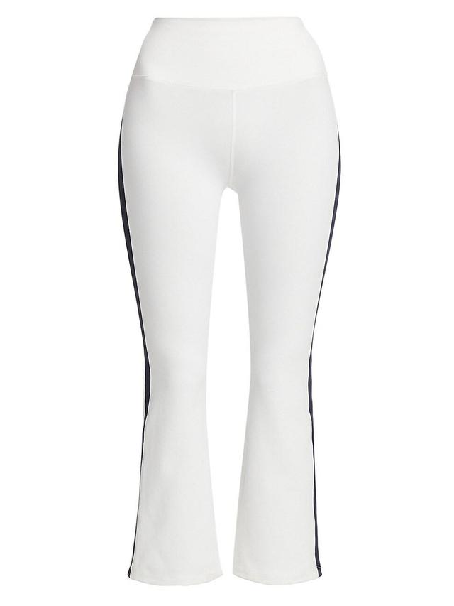 Womens Raquel Flared Ankle-Crop Pants Product Image