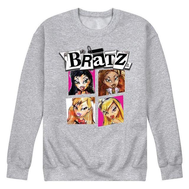 Mens Bratz Grid Fleece Sweatshirt Product Image