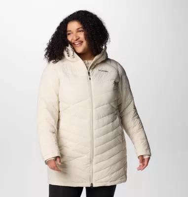 Columbia Women's Joy Peak II Mid Hooded Jacket - Plus Size- Product Image