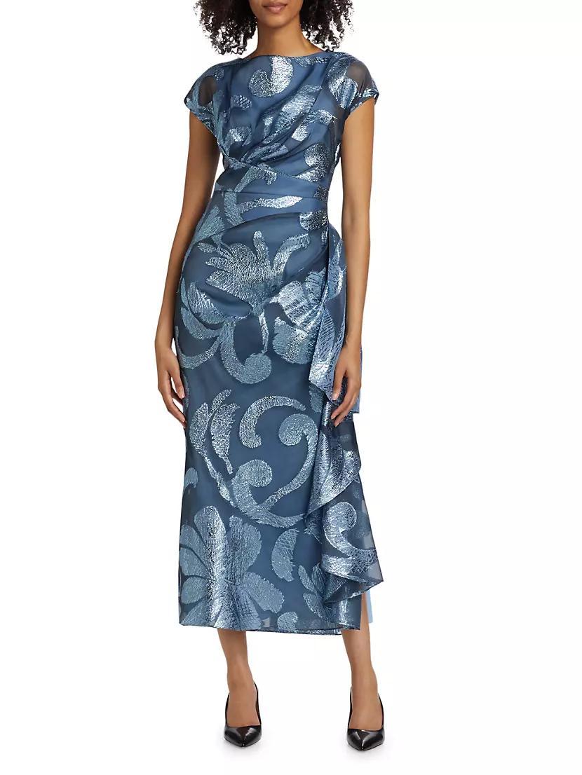 Florence Metallic Cocktail Dress Product Image