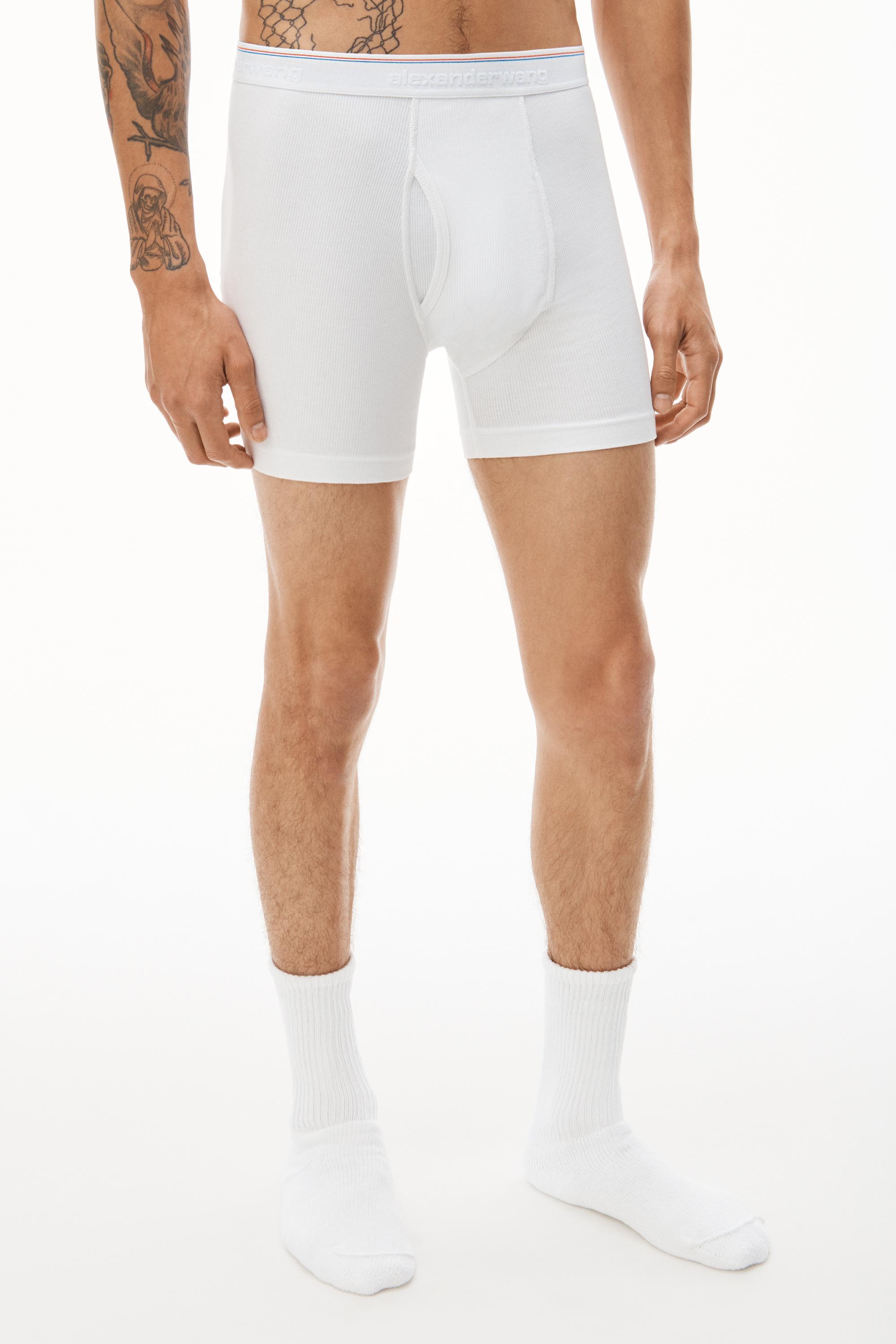 Men's Boxer Brief In Ribbed Jersey Product Image