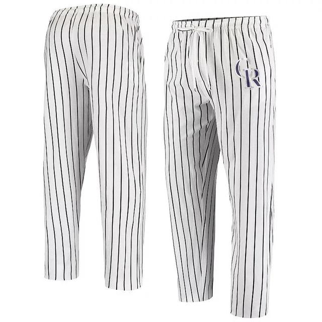 Mens Concepts Sport Colorado Rockies Vigor Pinstripe Pants Product Image