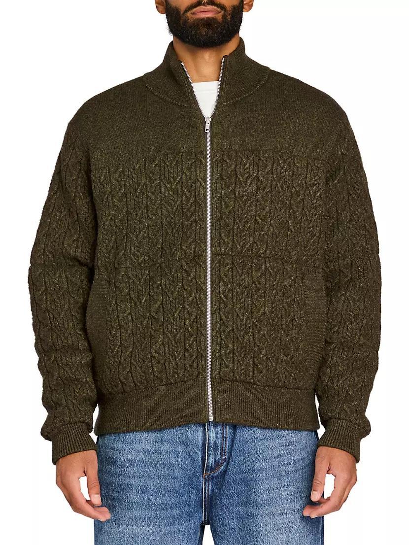 Levi Knit Puffer Jacket Product Image