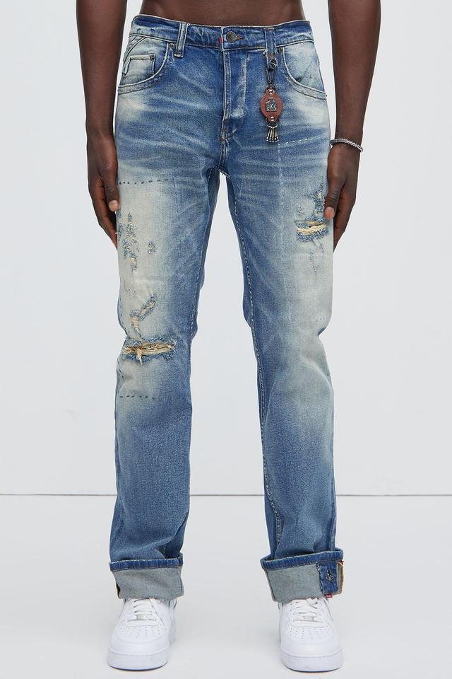 On These Streets Straight Jeans - Indigo Product Image