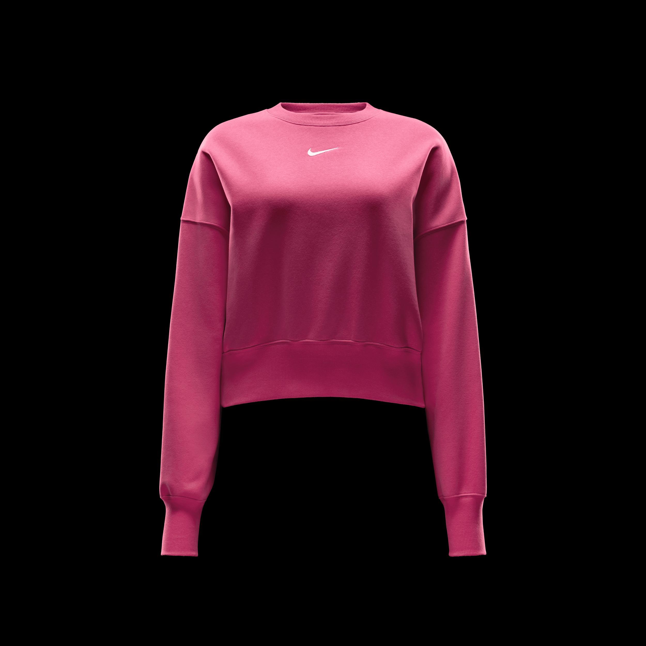 Womens Nike Sportswear Phoenix Fleece Over-Oversized Crew-Neck Sweatshirt Product Image