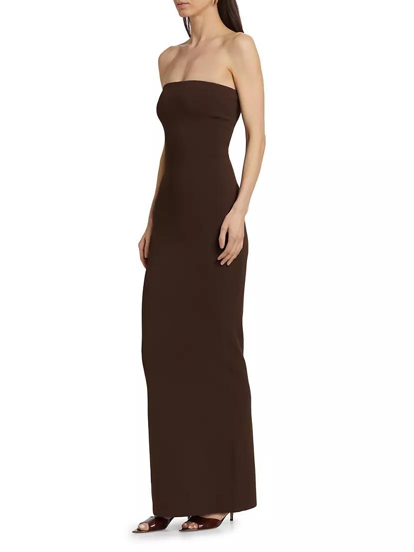 Lehua Knit Strapless Maxi Dress Product Image