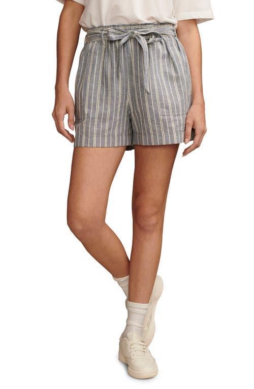 Lucky Brand Tie Waist Hemp Shorts Product Image