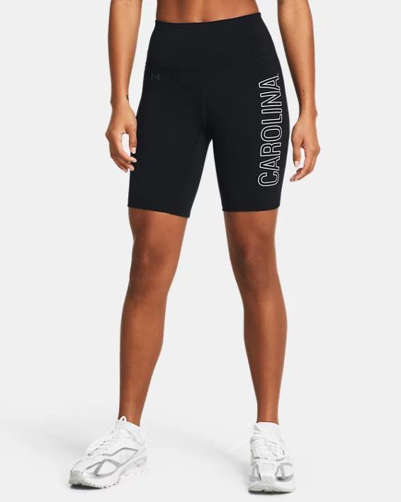 Womens UA Motion Collegiate Bike Shorts Product Image