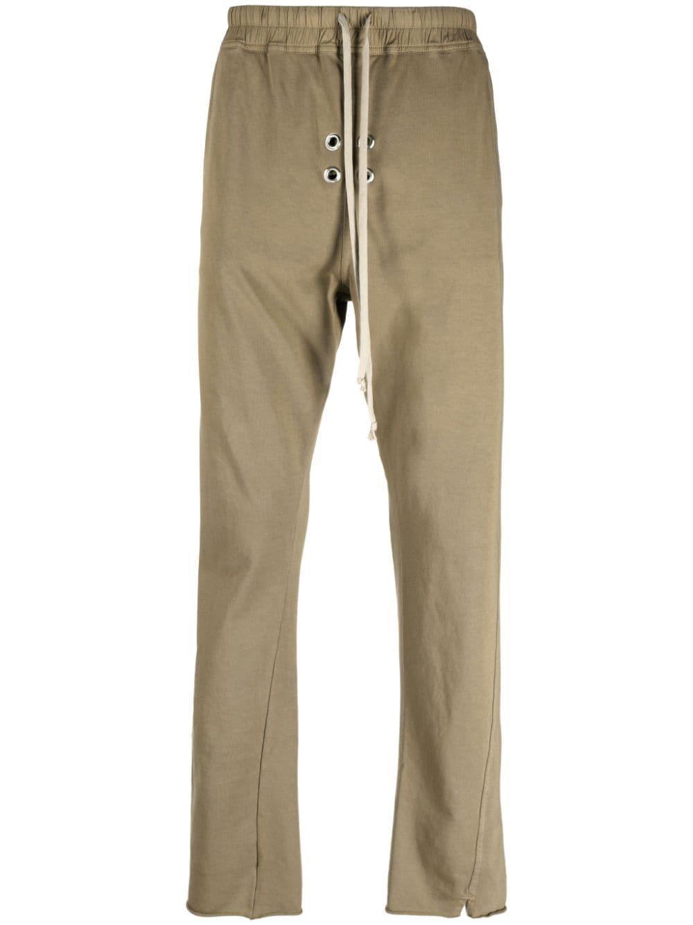 Berlin Organic-cotton Track Pants In Green Product Image