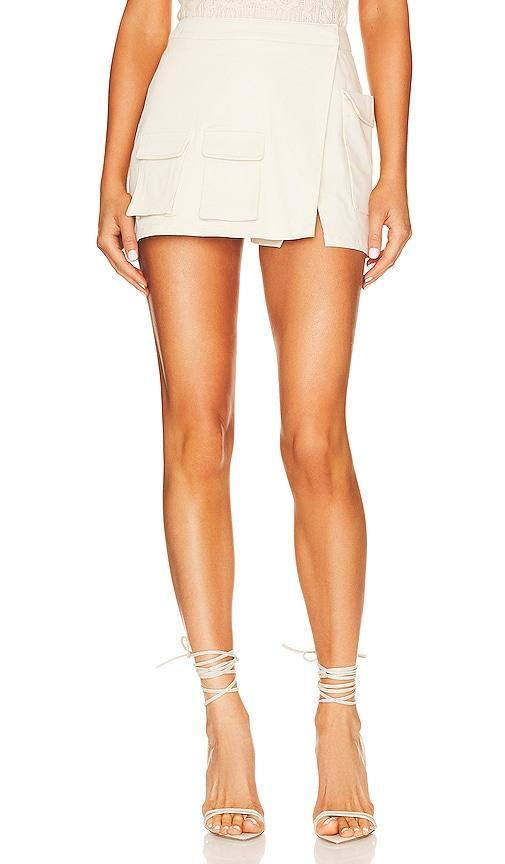 L'Academie Ashlia Stretch Cotton Mini Skort Size L, M, S, XL, XXS. product image