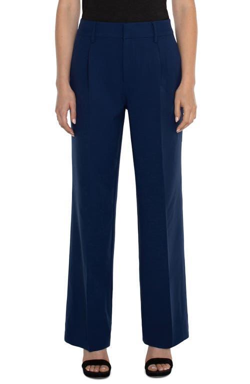 Liverpool Los Angeles Hi-Rise Pleated Trouser Luxe Stretch Suiting 32 (Galaxy) Women's Dress Pants Product Image