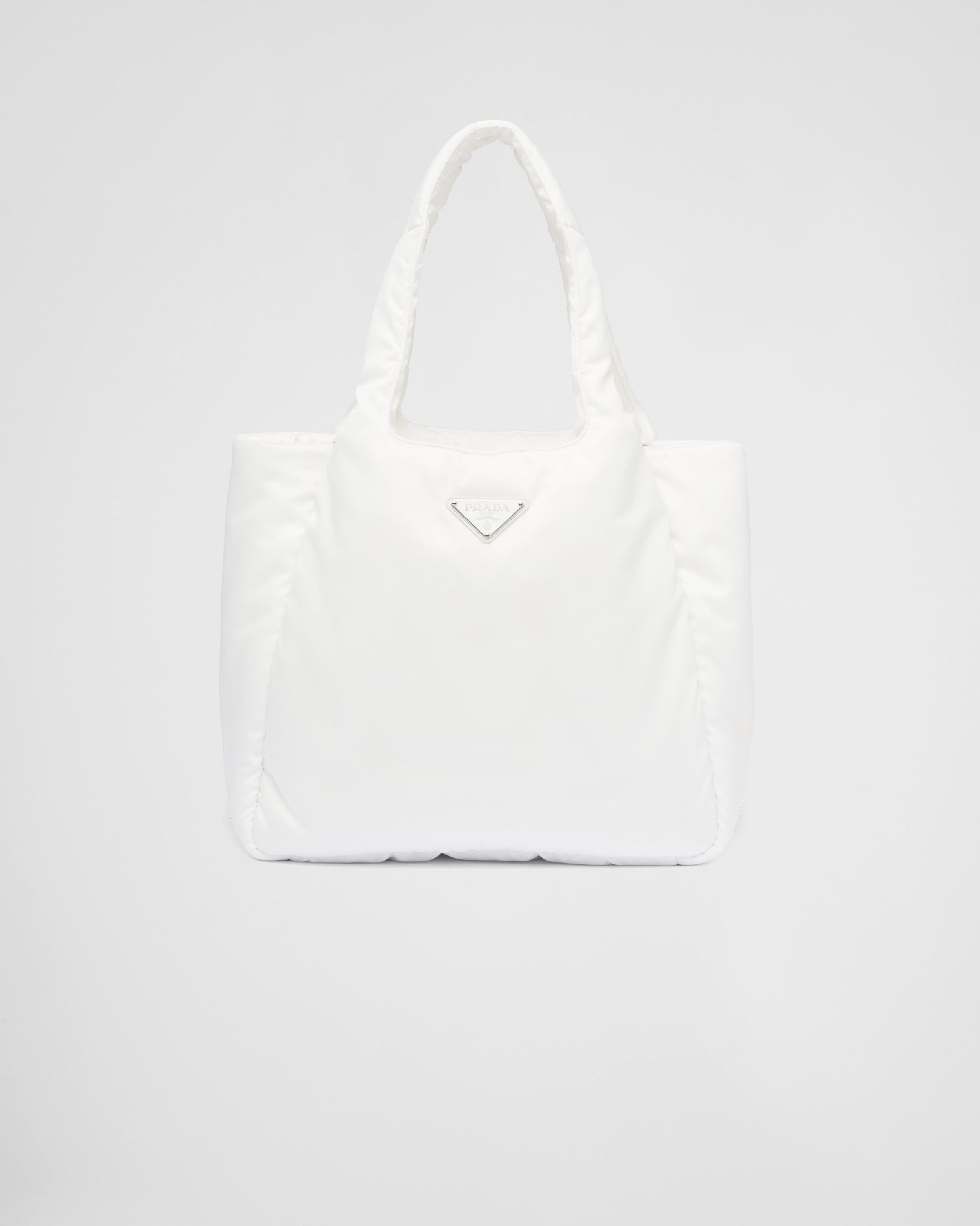 Large padded Re-Nylon tote bag Product Image