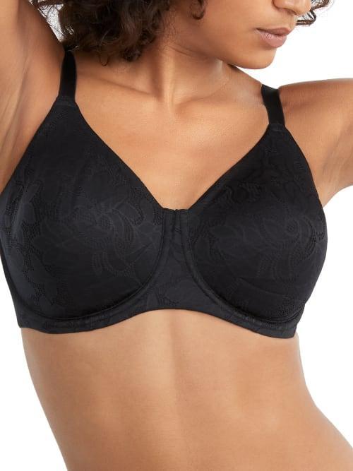 Dominique Jacqueline Jacquard Underwire Seamless Minimizer Bra 7018, Womens Product Image