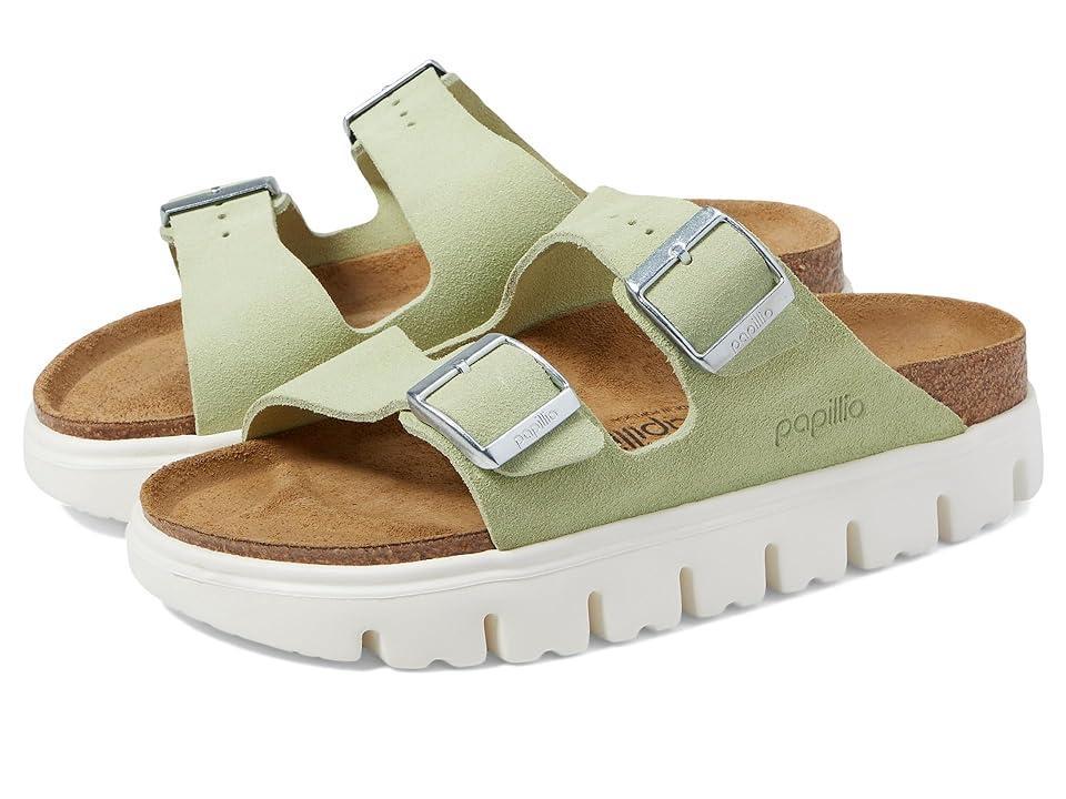 Birkenstock Papillio by Birkenstock Arizona Chunky Platform Sandal (Faded Lime) Women's Sandals Product Image