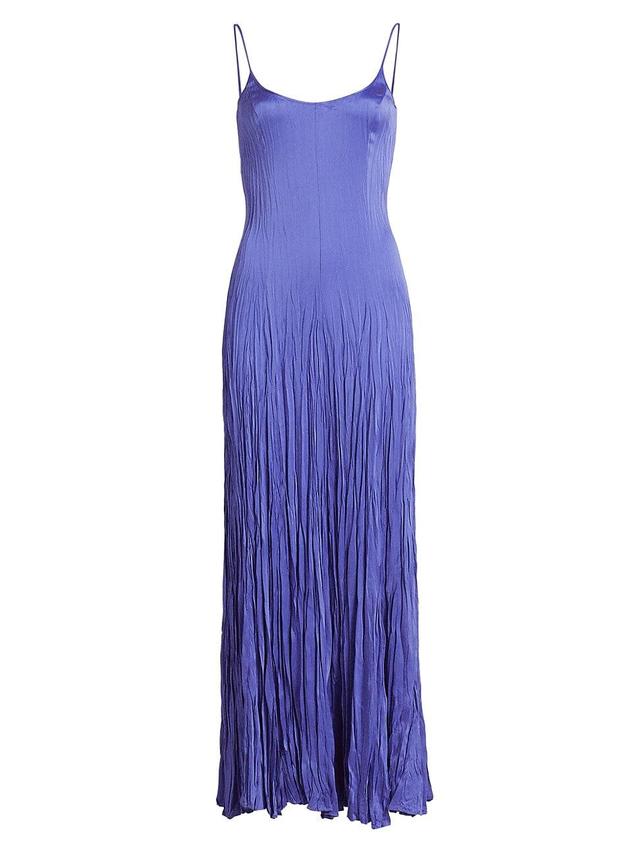 Womens Jamison Crushed Maxi Slip Dress Product Image