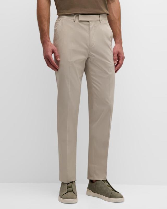 Mens Premium Cotton Dress Pants Product Image