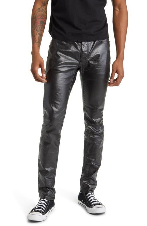 Mens Patent Film Cargo Low-Rise Pants Product Image