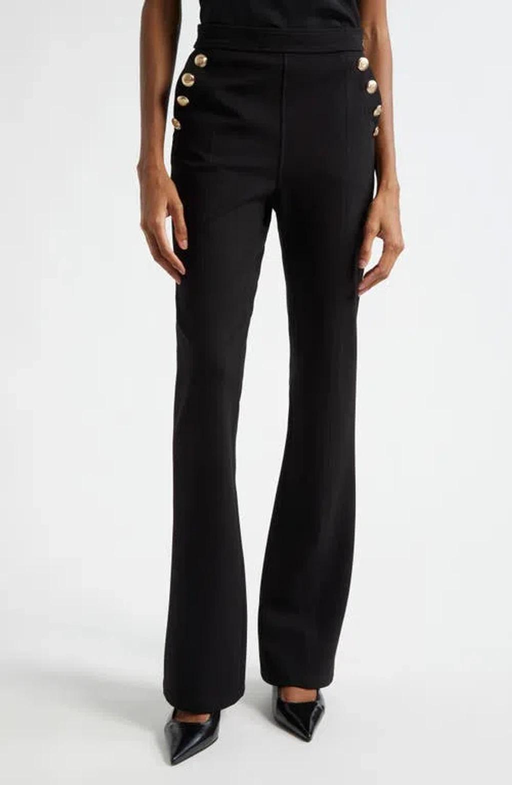 Suzette Sailor Pants In Black Product Image