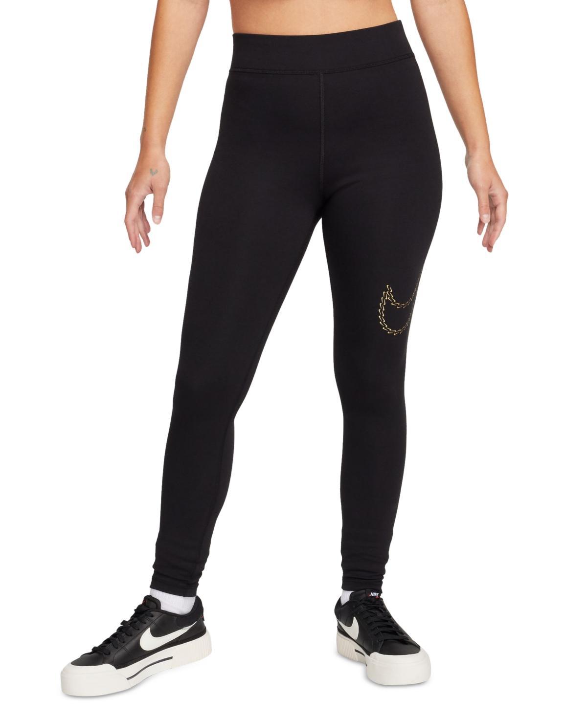 Nike Womens Sportswear Premium Essentials High-Waisted Shine Leggings product image