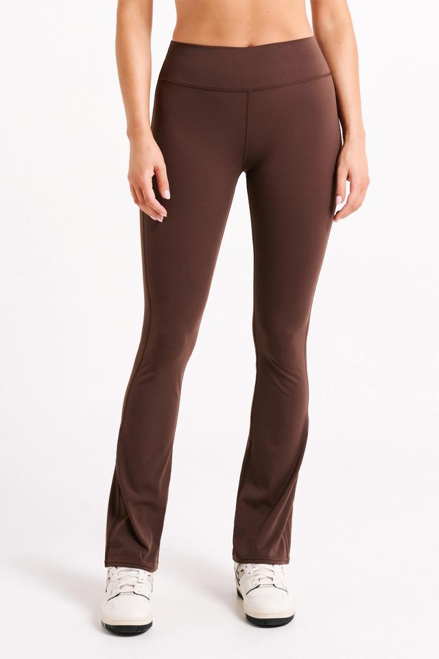 Sherrie Yoga Pants - Dark Chocolate Product Image