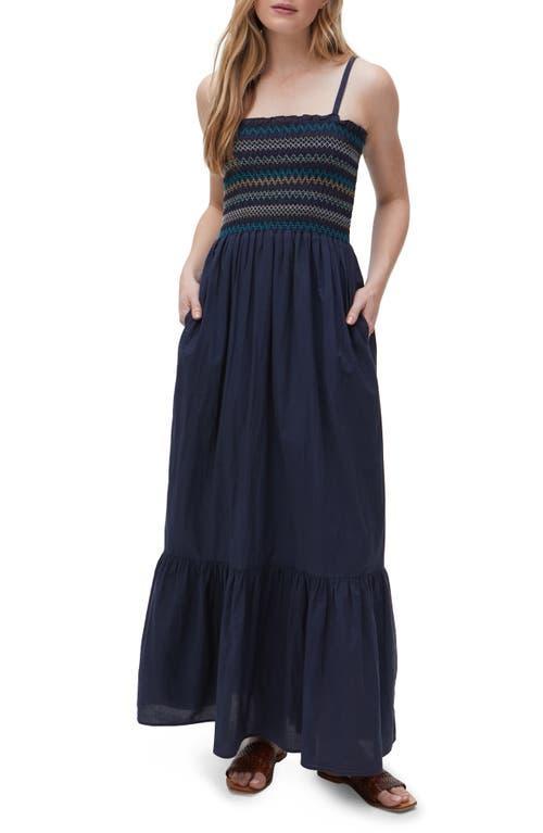 Michael Stars Alejandra Smocked Ruffle Hem Maxi Dress Product Image