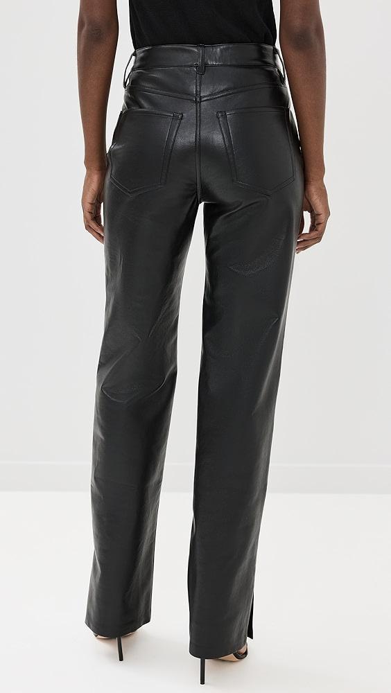 ANINE BING Roy Recycled Leather Pants | Shopbop Product Image