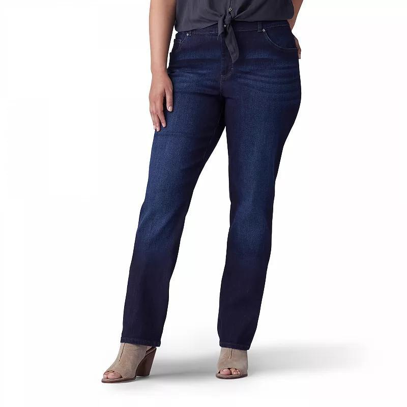 Plus Size Lee Relaxed Fit Straight-Leg Jeans, Womens Product Image