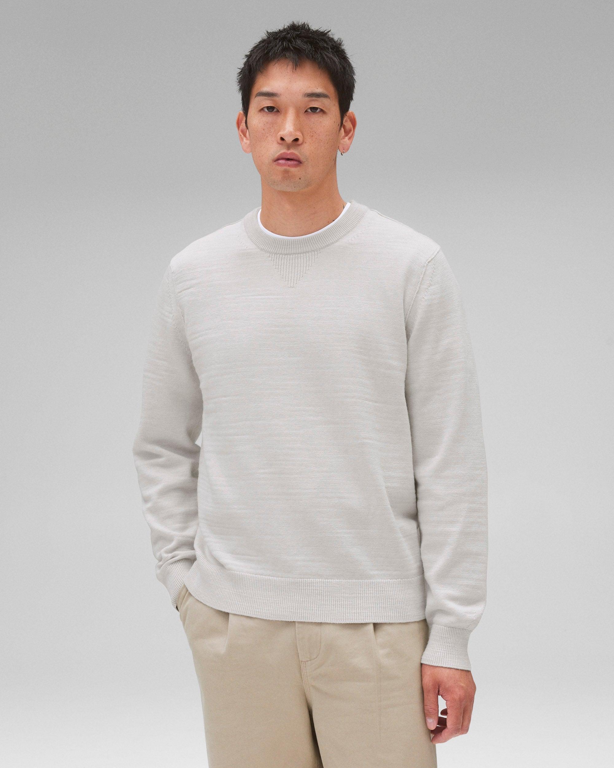 Cotton Slub Laurel Crewneck Male Product Image