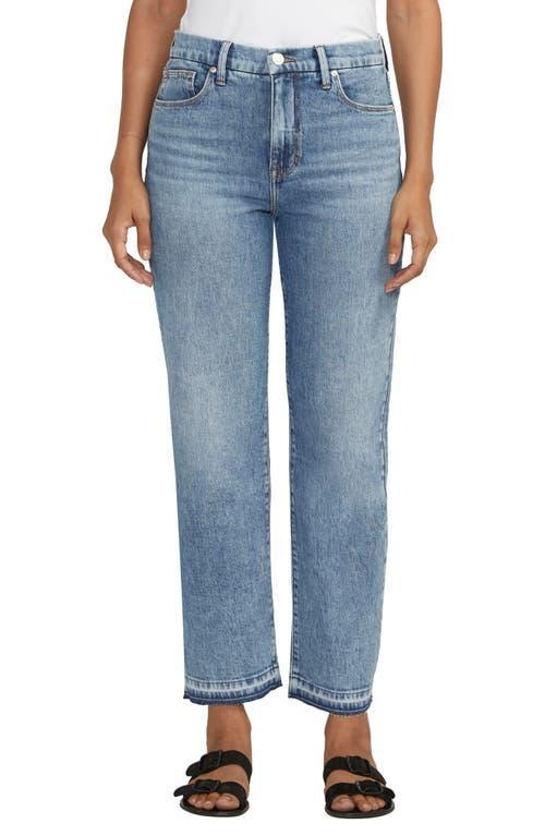 JAG Rachel High Waist Release Hem Tapered Slim Fit Jeans Product Image