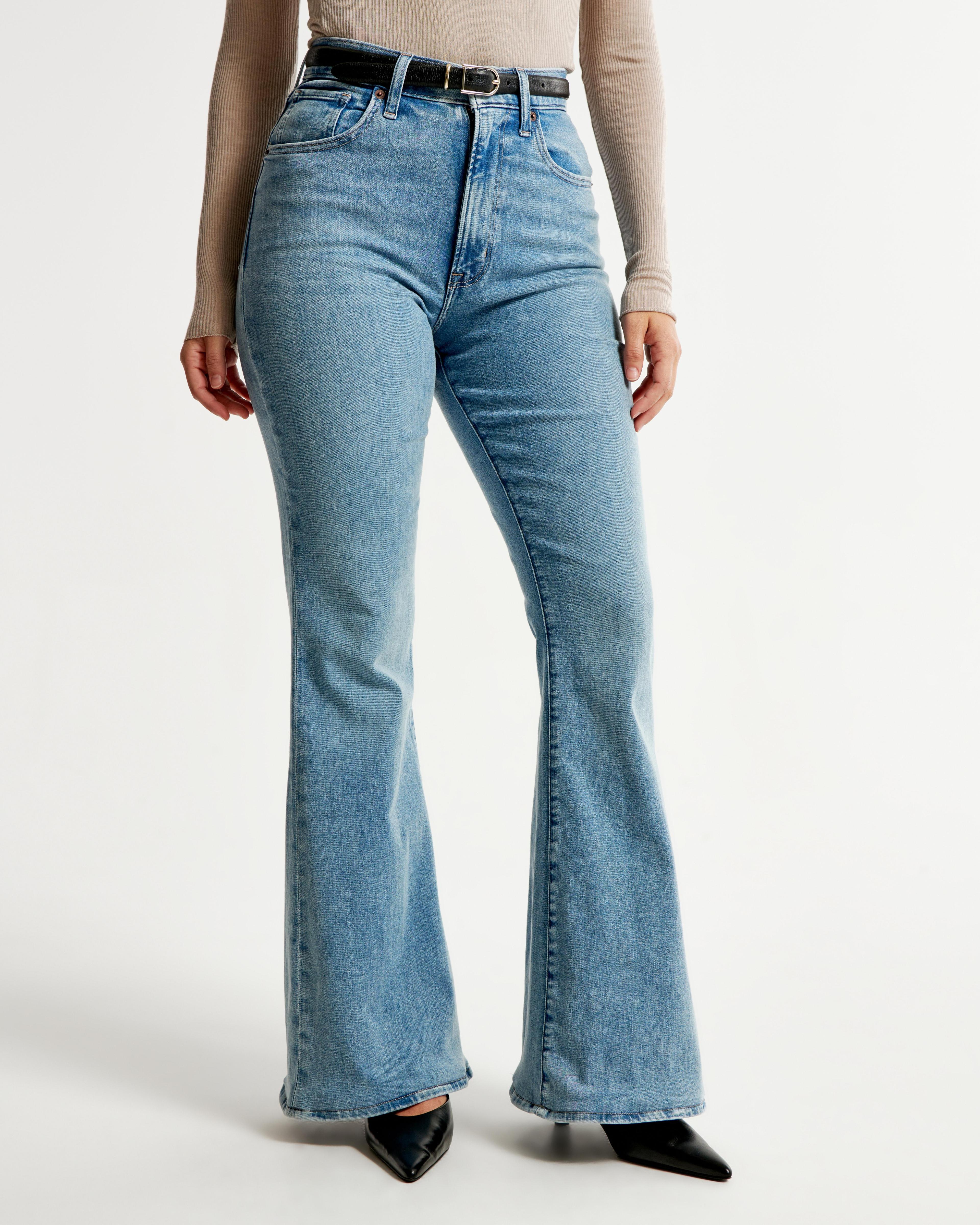 Curve Love Ultra High Rise Stretch Flare Jean Product Image