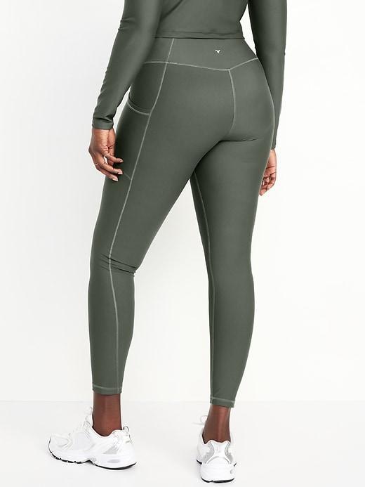 High-Waisted PowerSoft Full-Length Pocket Leggings Product Image