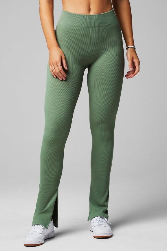 Seamless High-Waisted Slit Pant product image