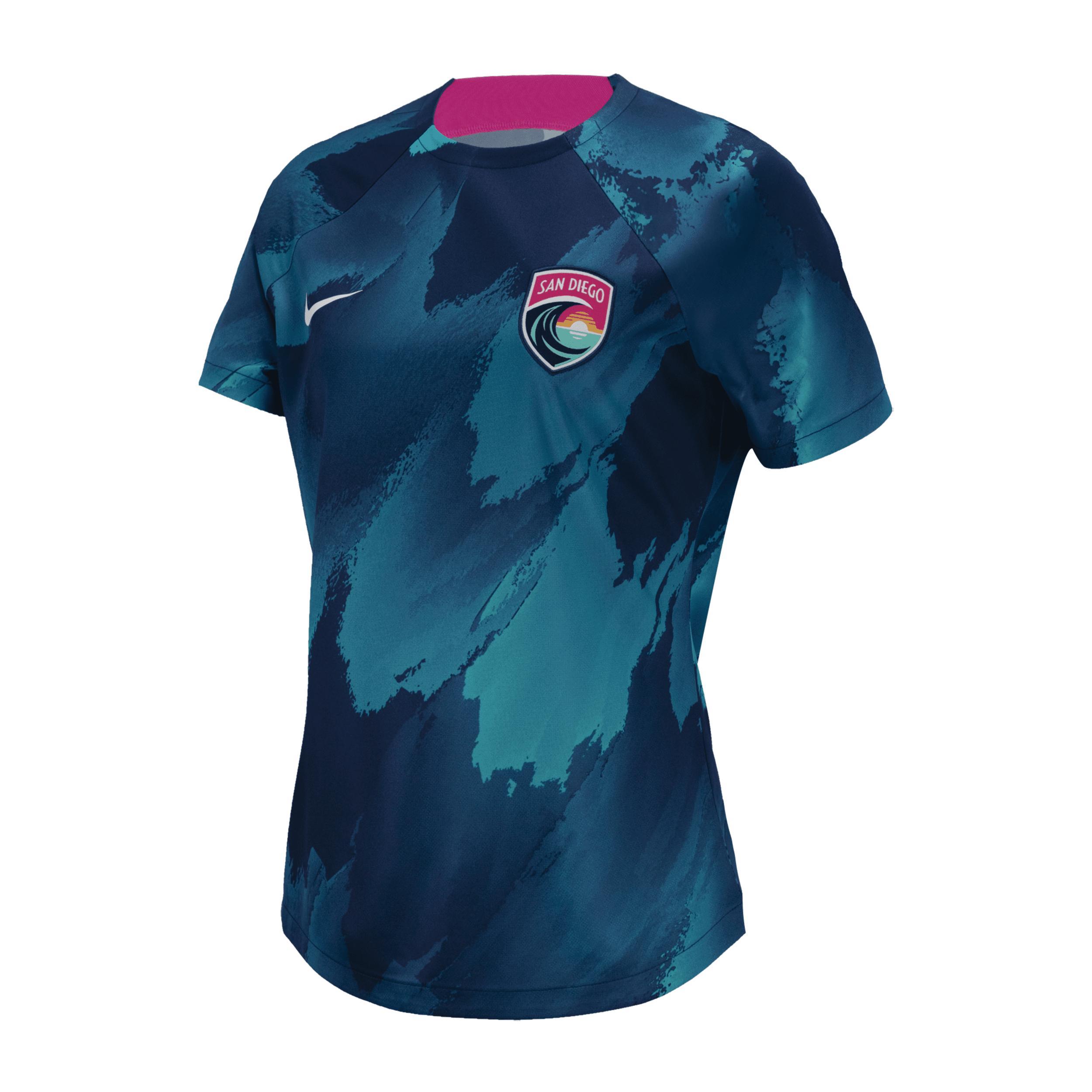 San Diego Wave FC Nike Women's NWSL Pre-Match Top Product Image