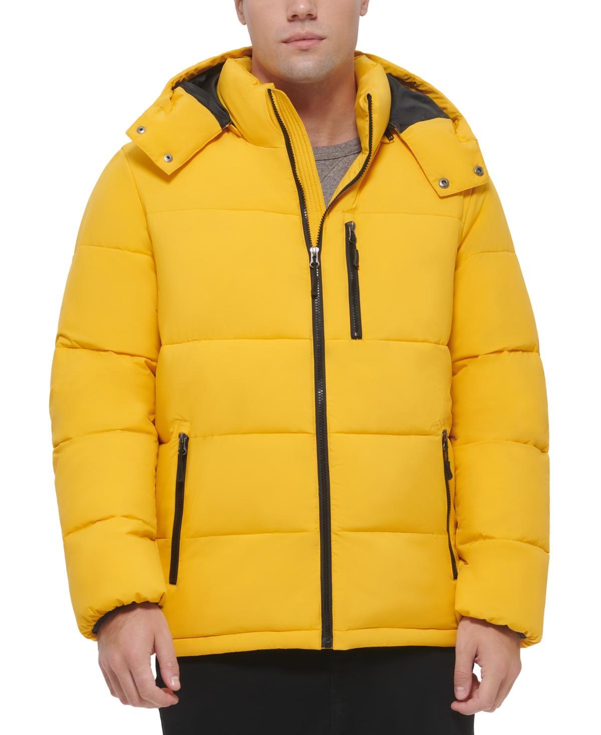 Club Room Mens Stretch Hooded Puffer Jacket, Created for Macys Product Image