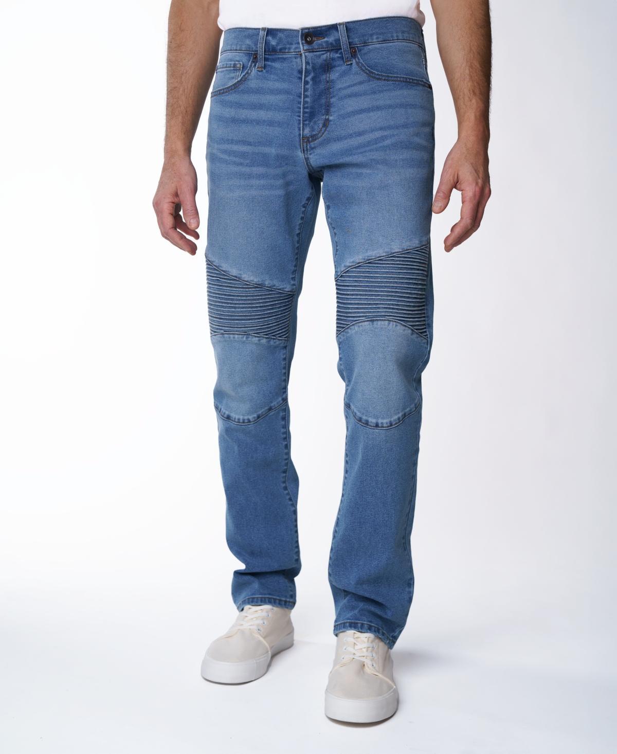 Lazer Mens Skinny Fit Moto Stretch Jeans Product Image