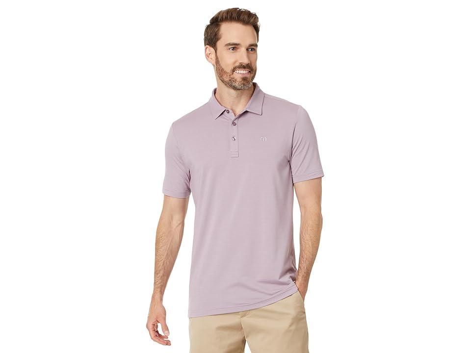 TravisMathew The Heater Performance Stretch Short Sleeve Polo Shirt Product Image