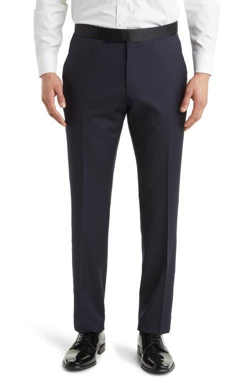 BOSS Genius Virgin Wool Tux Pants Product Image