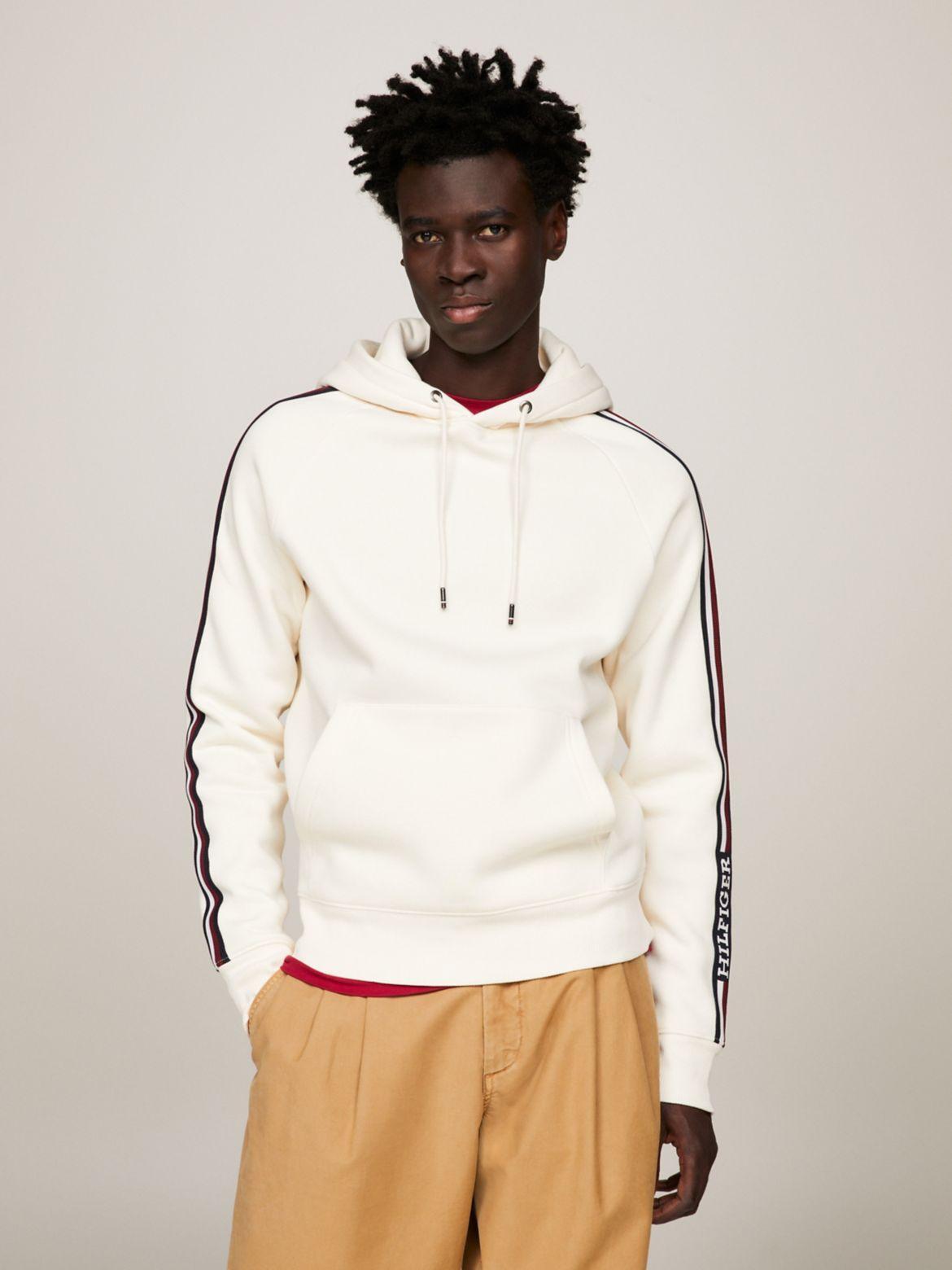 Tommy Hilfiger Men's Monotype Stripe Hoodie Product Image