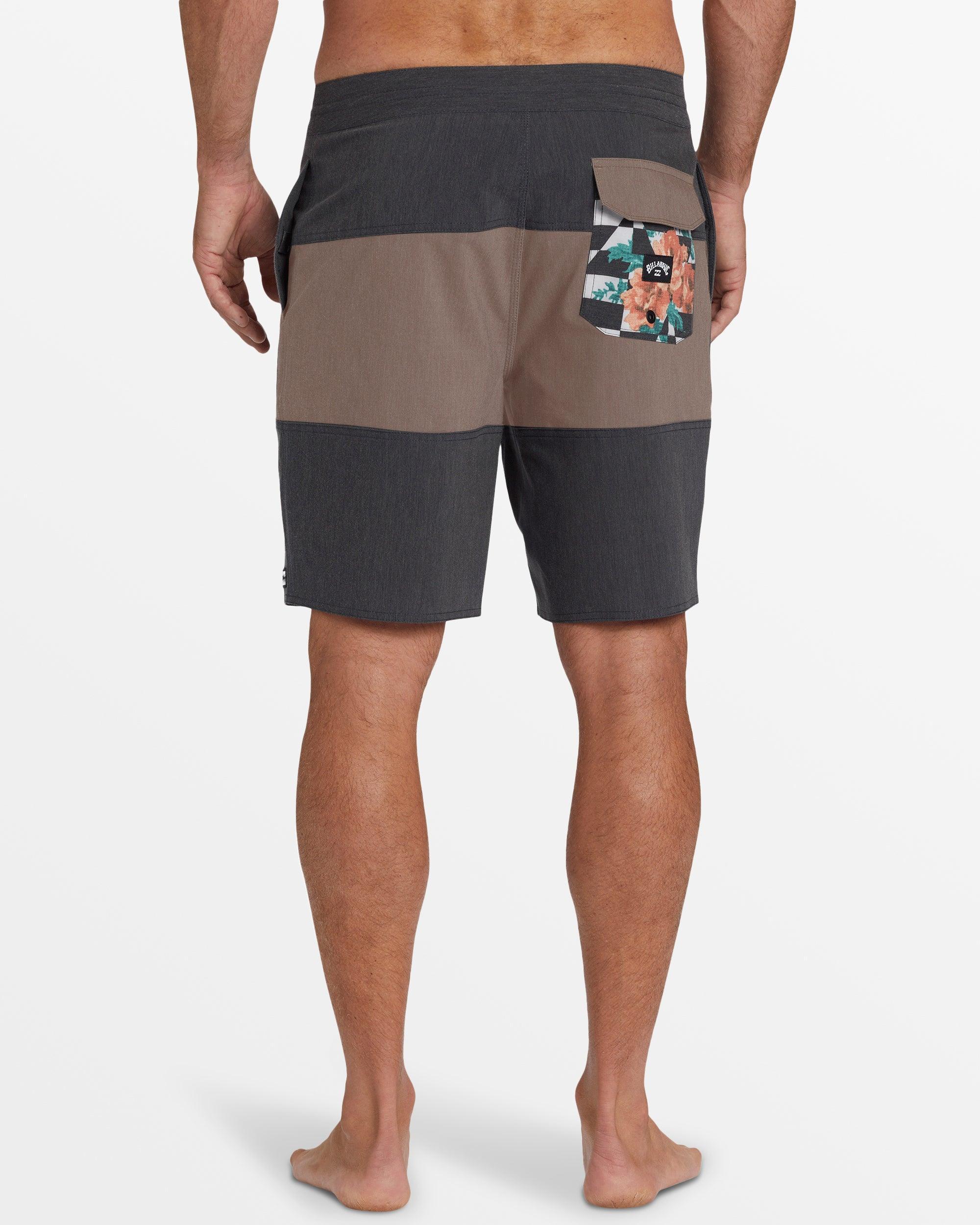 Tribong Lo Tide 19" Boardshorts - Dark Brown Male product image