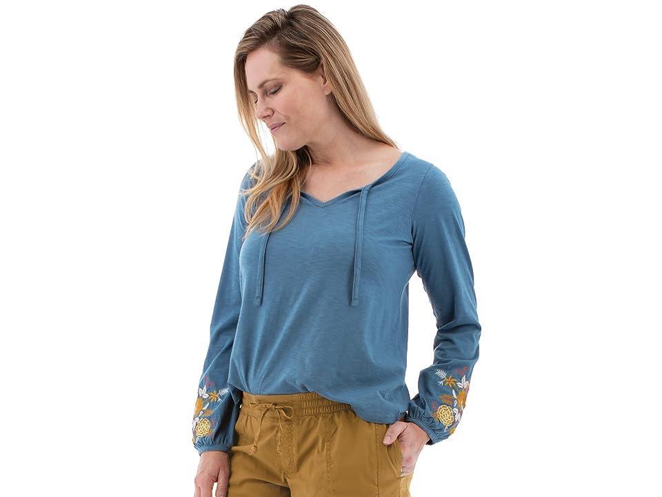 Aventura Clothing Kateri Long Sleeve Top (Stellar) Women's Clothing Product Image