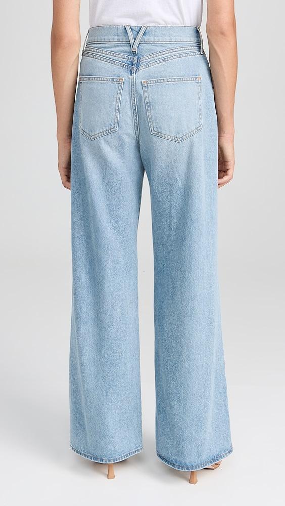 Veronica Beard Jean Taylor High Rise Wide Leg Jeans | Shopbop Product Image