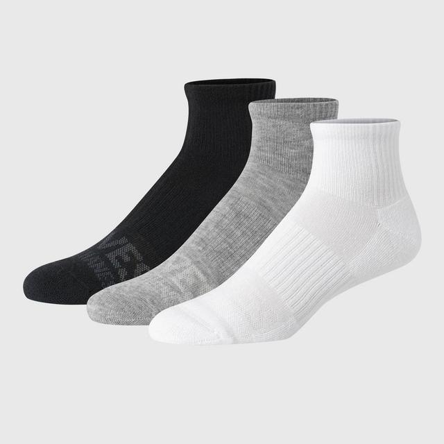 Hanes Moves Premium Mens Breathable Mesh Ankle Socks 3pk 6-12 Product Image